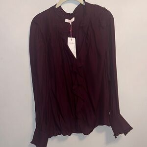 Parker Burgundy Women's Top xxl